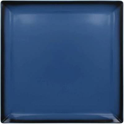 RAK Porcelain Talíř čtvercový 30,2 cm modrá RAK-LEEDSQ30BL