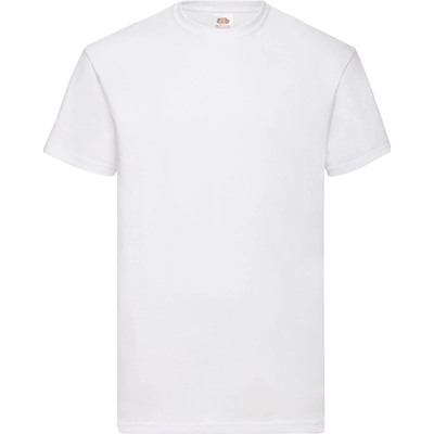 Fruit of the Loom tričko Valueweight T krátký rukáv pánské white