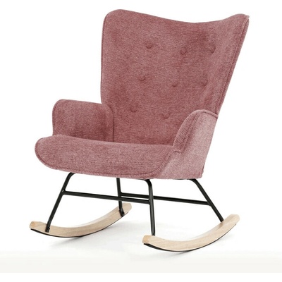 Autronic Houpací křeslo růžová látka AK-373 PINK2 – Zboží Dáma