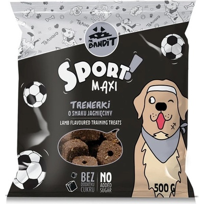 Mr.Bandit SPORT MAXI tréninkový pamlsek s příchutí jehněčího masa 500 g