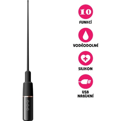 VšeNaSex.cz Silikonový vibrační dilatátor USB Roselex Vibe