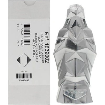 Police Icon Platinum Eau De Parfum тестер за мъже, 125 ml
