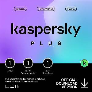 Kaspersky Kaspersky Plus Antivirus 2023, 1 Device, 1 Year, Електронен лиценз (Kaspersky Plus 1 Device)