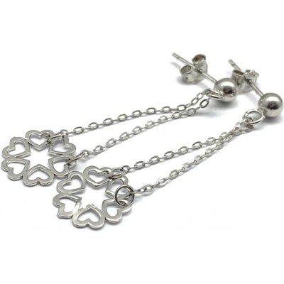 Jan Kos jewellery stříbrné náušnice 12107596
