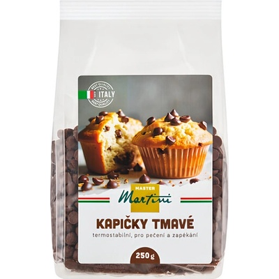 Master Martini Čokoládové kapičky na zapečení 250 g
