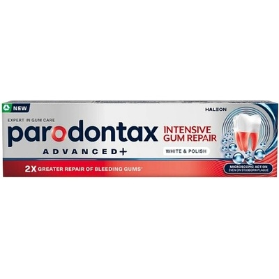 Parodontax Advanced+ Intensive Gum Repair White & Polish s fluoridem 75 ml
