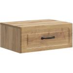 vidaXL Спален шкаф с монтаж на стена Дъб артизан 49 x 34, 5 x 20 см (899313)