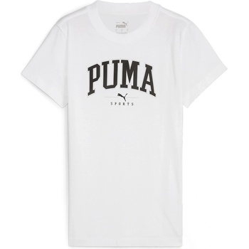 PUMA Тениска Puma Squad Graphic Regular Fit T-Shirt - Puma White