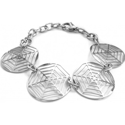 Steel Jewelry náramek pavučina z chirurgické oceli NR090208
