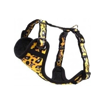 Rogz Fashion S Leopard Bone нагръдник за куче