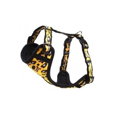Rogz Fashion S Leopard Bone нагръдник за куче