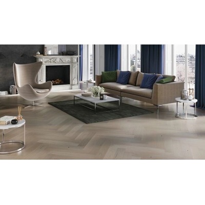 Трислоен паркет Дъб Cappuccino Herringbone 130mm