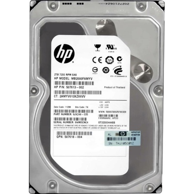 HP 2000 GB 3,5" SAS, MB2000FAMYV
