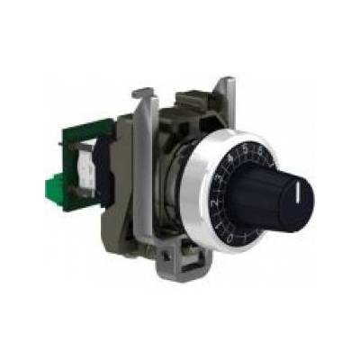 Potentiometer 10kOhm 1W 22mm Metal IP69K XB4BD912R10K