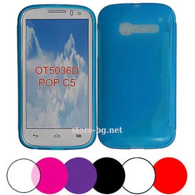 Alcatel Pop C5 Силиконов Калъф + Скрийн Протектор