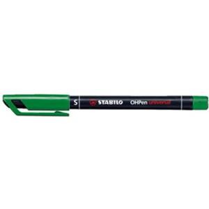 STABILO Алкохолен маркер 0, 4 мм, STABILO "OHPen S", зелен 841/36 (841/36)