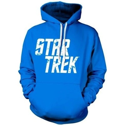 A.B. Mikina Star Trek Distressed Logo modrá