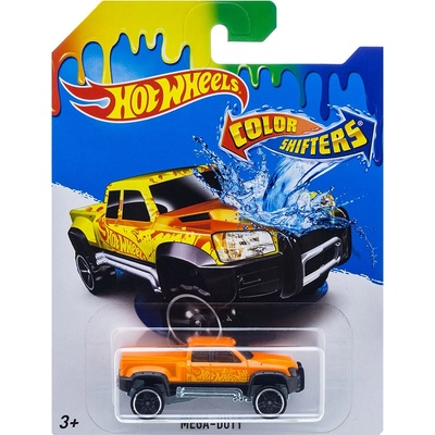 Mattel Hot Wheels Angličák color shifters MEGA DUTY