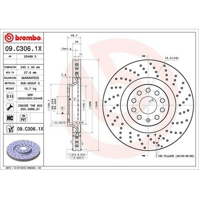 BREMBO 09.C306.1X