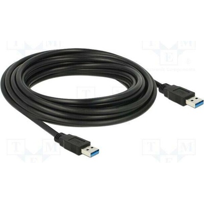 Delock 85064 USB 3.0 A (M) - USB 3.0 A (M), 5m, černý
