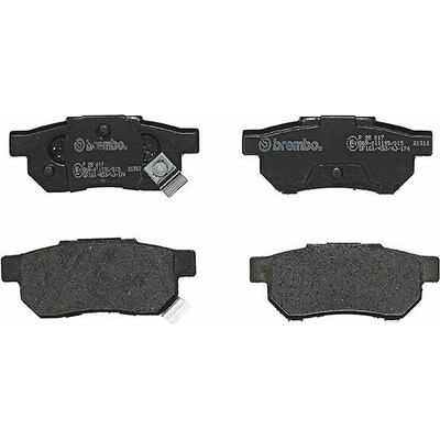 Sada brzdových platničiek kotúčovej brzdy BREMBO P 28 017