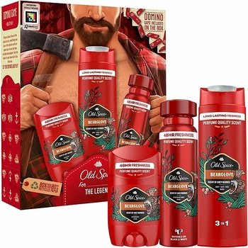 Old Spice Bearglove sprchový gél 250 ml + deodorant stick 50 ml + deodorant sprej 150 ml