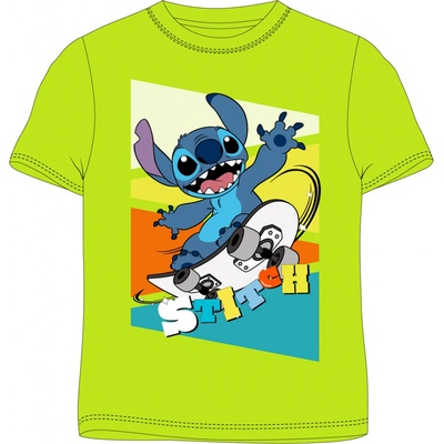 Lilo & Stitch licence Chlapčenské tričko zelenkavá