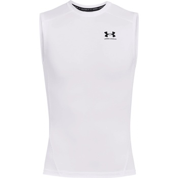 Under Armour HeatGear® Sleeveless Men's - White/Black