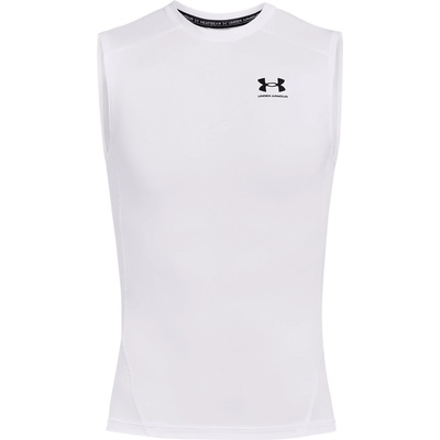 Under Armour HeatGear® Sleeveless Men's - White/Black