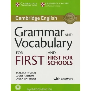 Grammar and Vocabulary for First and First for Schools Book with Answers and Audio