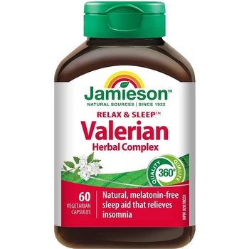 Jamieson Валериан, 60 капсули, Jamieson