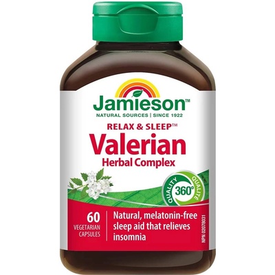 Jamieson Валериан, 60 капсули, Jamieson