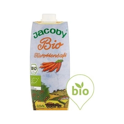 Jacoby Mrkvová šťáva (tetrapak) 500 ml