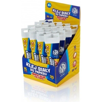ASTRA Polotekuté bílé lepidlo na papír 45 ml