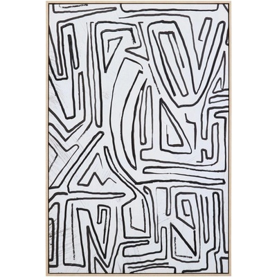 Premier Housewares Картина с включена рамка/върху платно 83x123 cm Astratto - Premier Housewares (5521152)