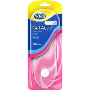 Scholl Стелки с технология GelActiv за ниски обувки , Dr. Scholl Gel Active Flat Shoes Insoles 1 Pair