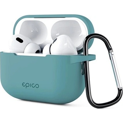 Epico Silikonové pouzdro pro Airpods Pro 2 s karabinou 9911101500004 – Zboží Mobilmania