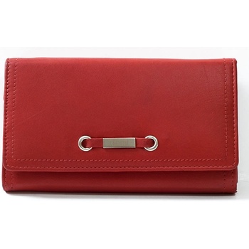 velmi příjemná kvalitní kožená HMT peněženka červená