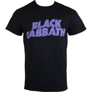 ROCK OFF тениска метална мъжки Black Sabbath - Вълнообразно лого - ROCK OFF - BSTS04MB
