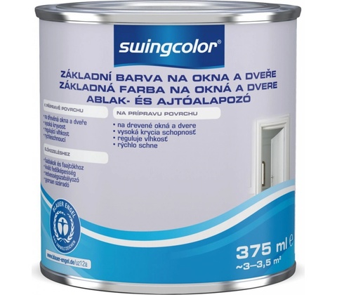 Swingcolor Základová barva bílá na okna a dveře 375 ml 6146 T0375 0 bílá