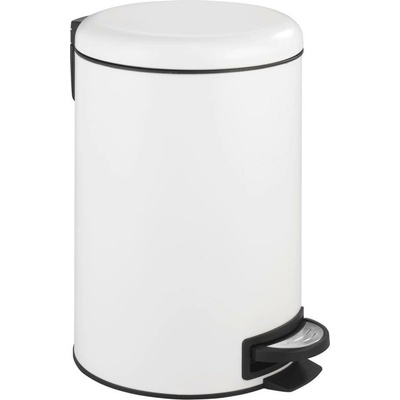 Wenko 22707100 - Odpadkový koš LEMAN bílá/černá WE0256