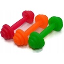 Sum Plast Guma činky s vôňou vanilky hračka pre psov 12 5 cm viac farieb