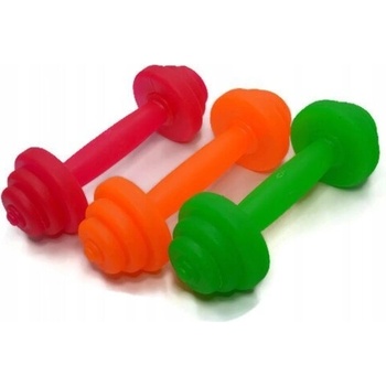 Sum Plast Guma činky s vôňou vanilky hračka pre psov 12 5 cm viac farieb