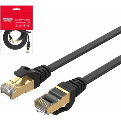 Unitek C1897BK-3M FLAT CAT 7 UTP Ethernet, 3m