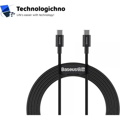 Baseus Superior S Type C - Type C 100W 1m Black (09050209015)