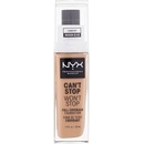 NYX Professional Makeup Can't Stop Won't Stop vodoodolný tekutý make-up 09 Medium Olive 30 ml