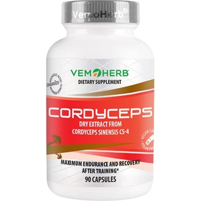 VemoHerb Cordyceps 650 mg [90 капсули]