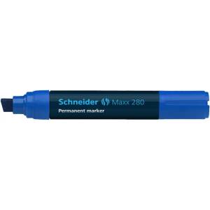 Schneider Алкохолен маркер, 4-12 мм, изрязан, SCHNEIDER "Maxx 280", син 128003 (128003)