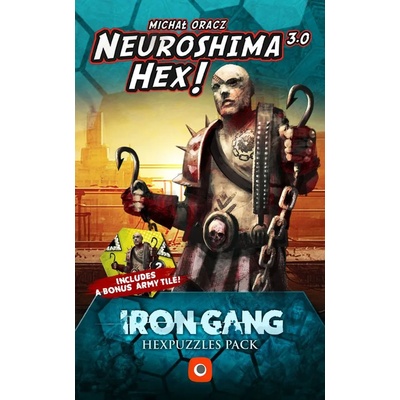 PORTAL GAMES Разширение за настолна игра Neuroshima HEX 3.0 - Iron Gang Hexpuzzles Pack (BGBG0001608N)