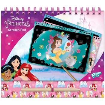 Totum Творчески комплект Totum - Скречбук с принцеси (T044340)